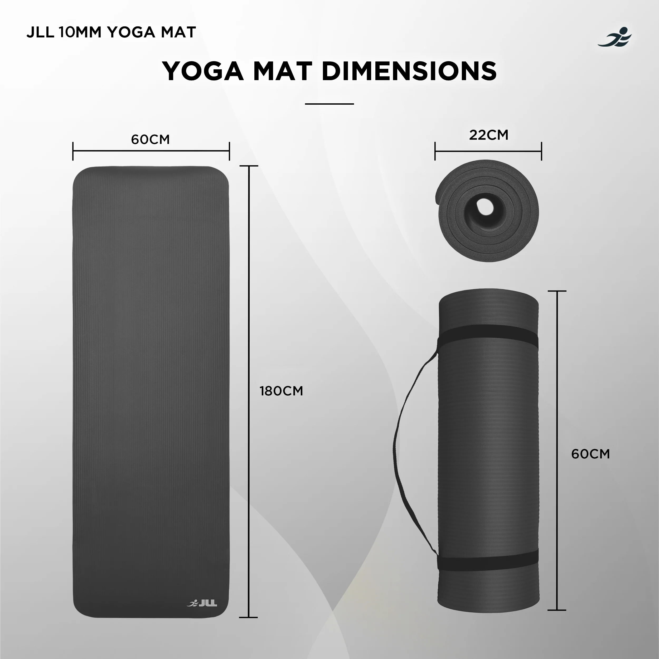 Yoga Mat 10mm Thickness - Image 9