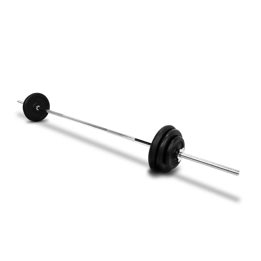 Weight Lifting Barbell Chromed Steel - Image 5