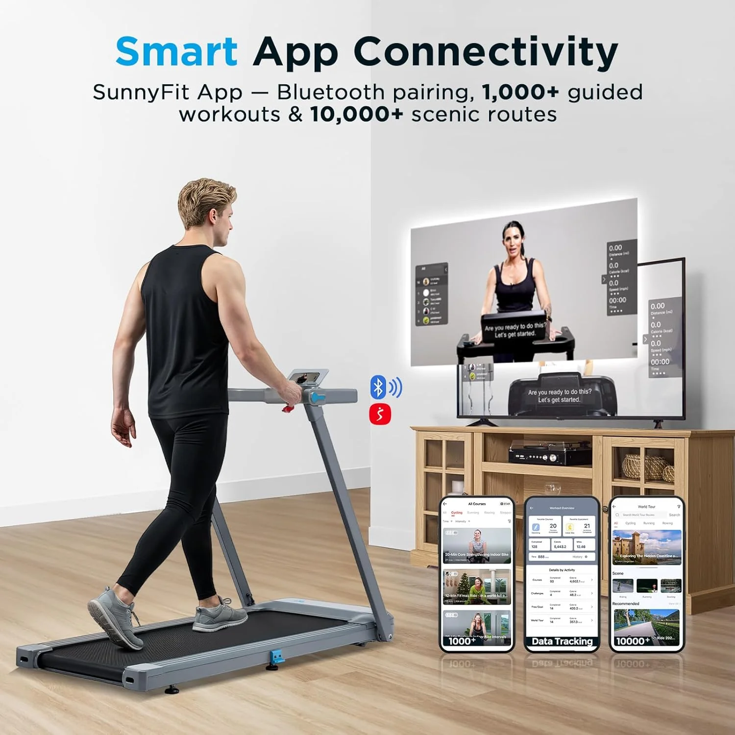 Helius Lite Smart 2 in 1 Treadpad Treadmill - Image 6