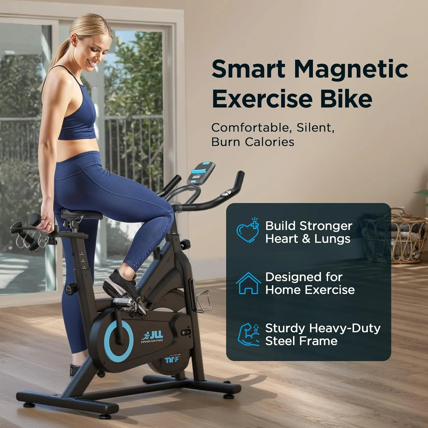 SB100 Magnetic Exercise Bike - Image 4
