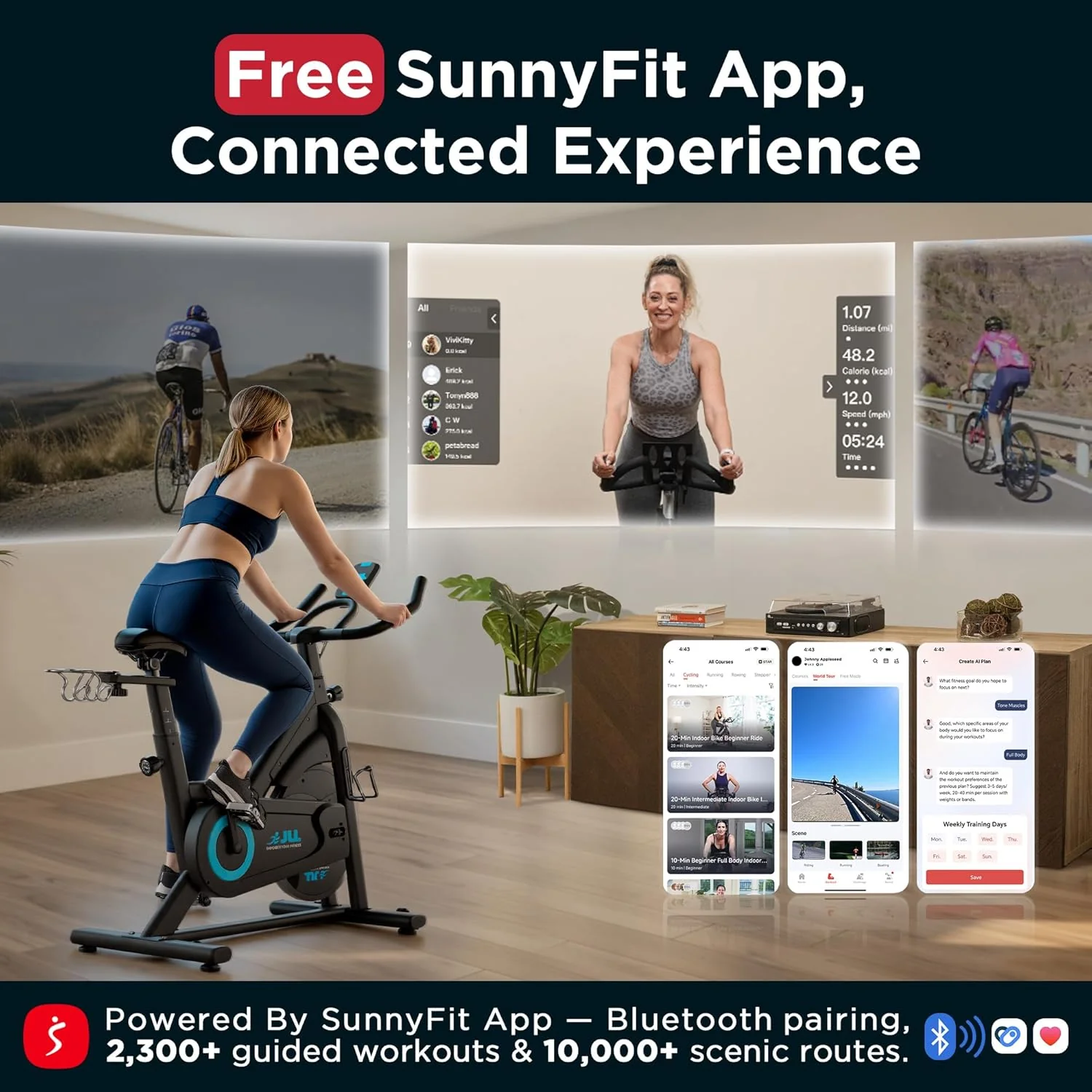 SB100 Magnetic Exercise Bike - Image 5