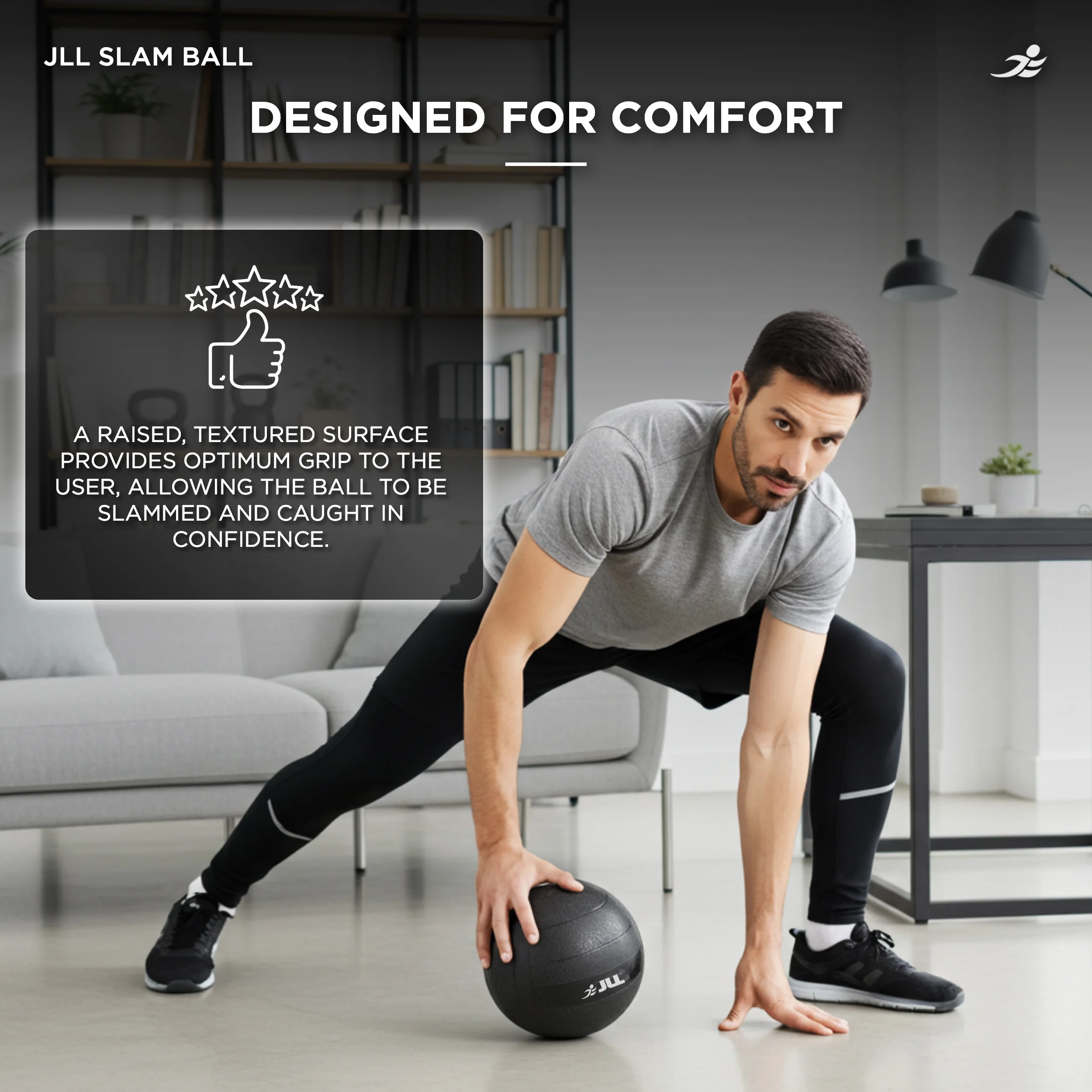 Heavy Duty Slam Ball - Available in 12kg & 15kg - Image 4