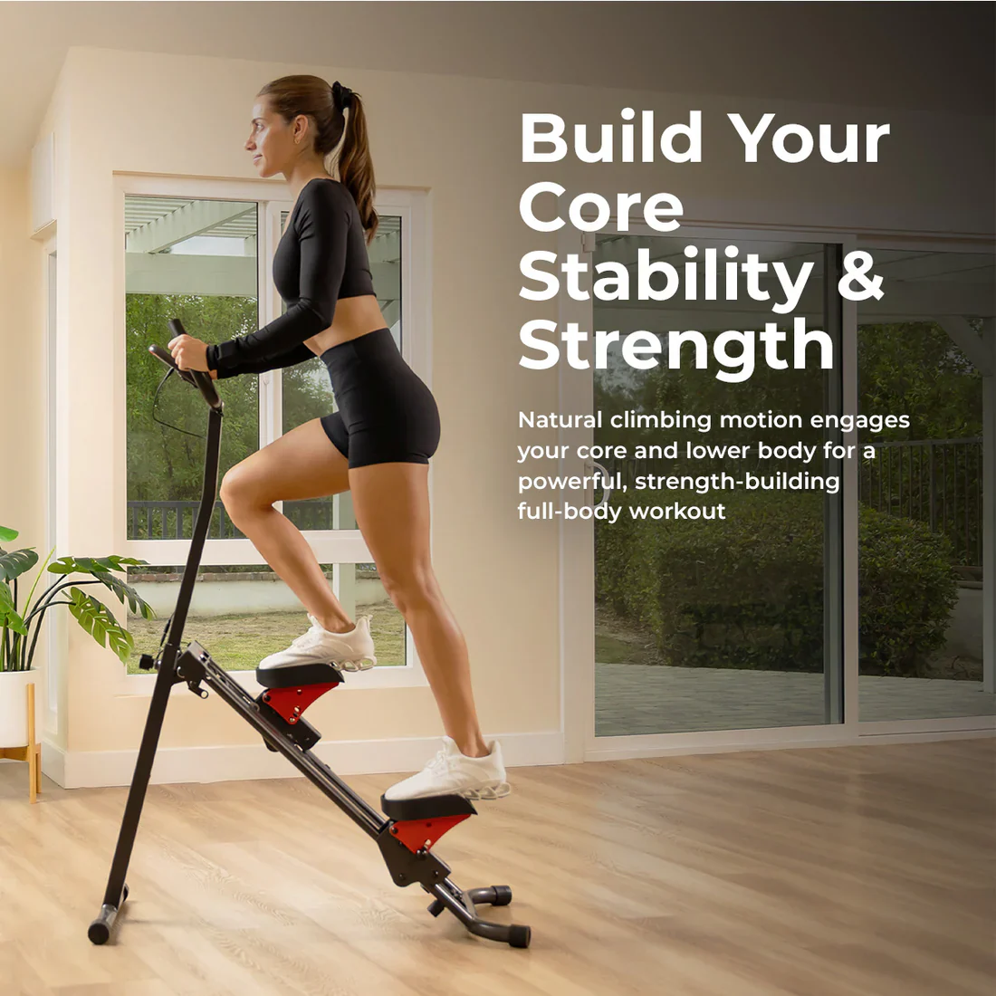 Smart Foldable Stair Climber With Balance-Assist Cords - Image 3