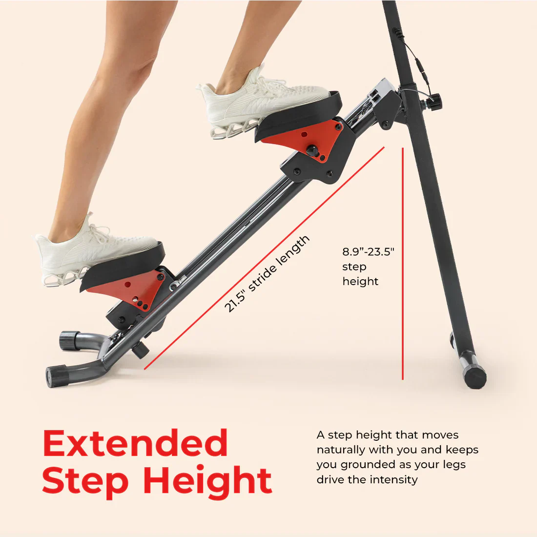Smart Foldable Stair Climber With Balance-Assist Cords - Image 5