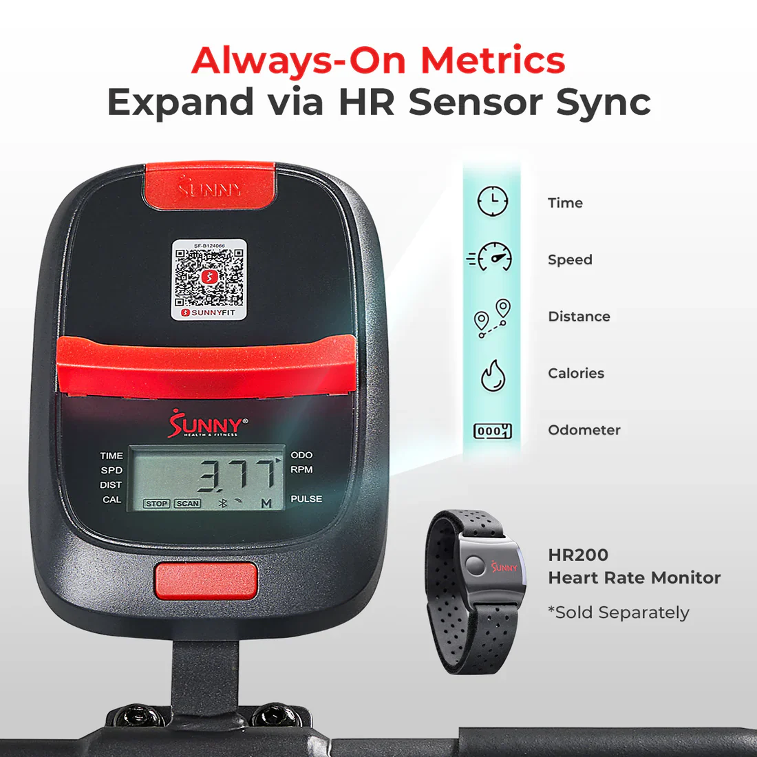 Active 100 Smart Magnetic Cycling Exercise Bike - Image 6