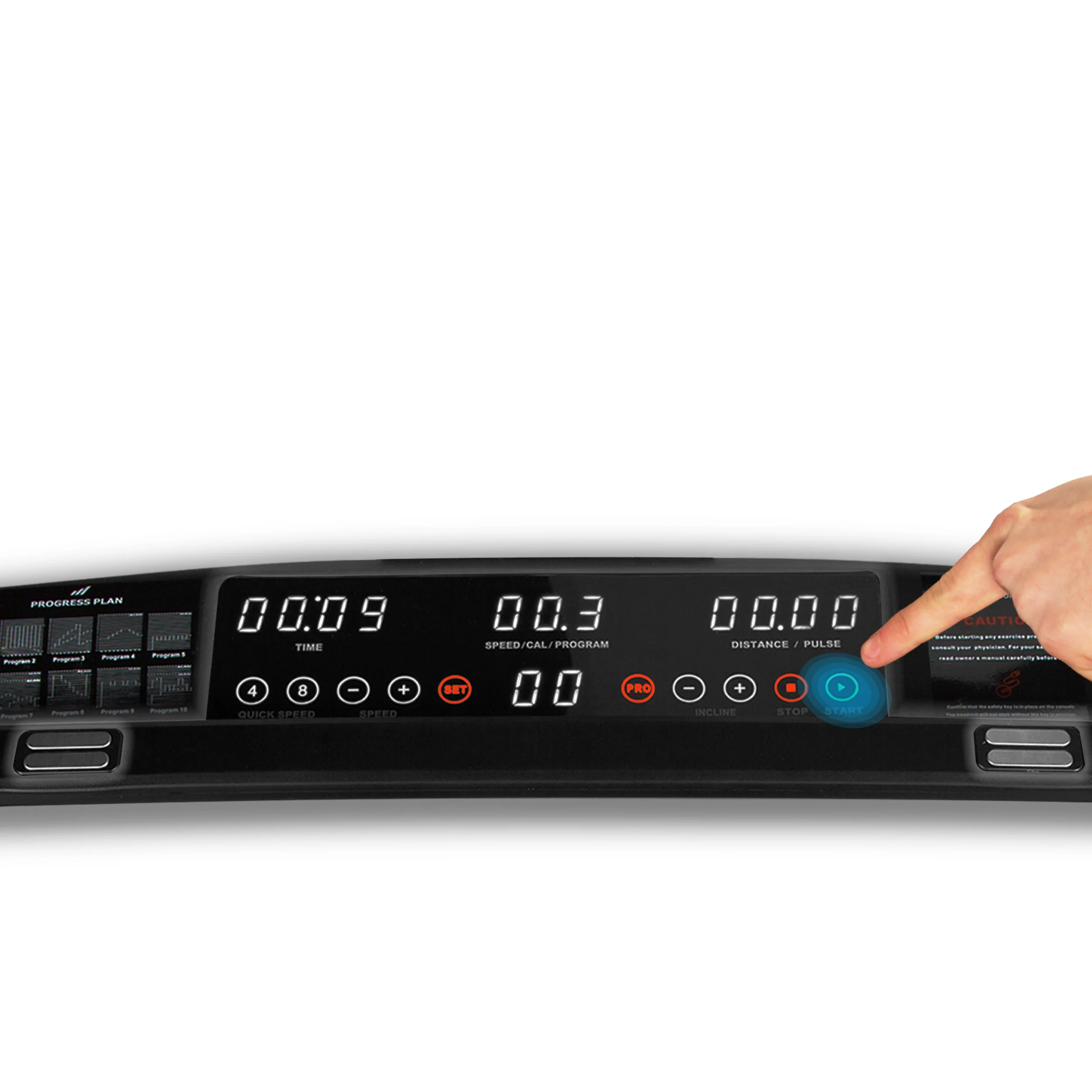 T550 Folding Treadmill Monitor - Image 2
