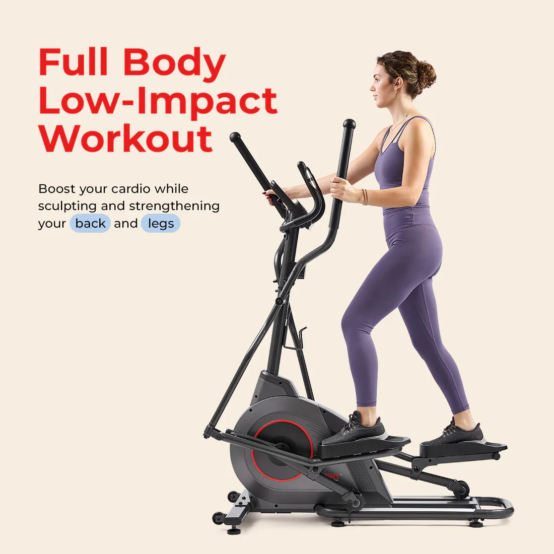 Ultra Silent Smart Elliptical Exerciser - Image 3