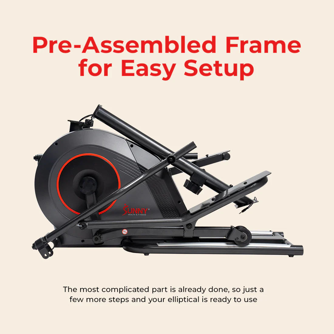 Ultra Silent Smart Elliptical Exerciser - Image 4